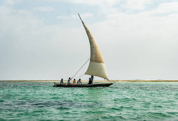 Diani beach sailing boat